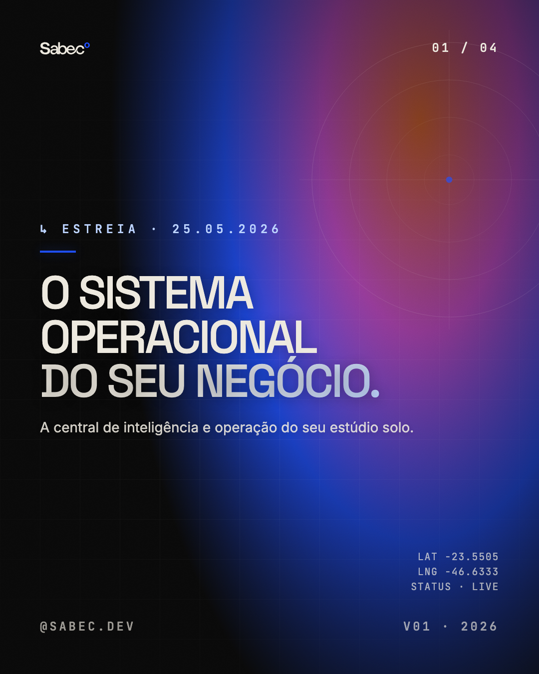 Carrossel de estreia — capa
